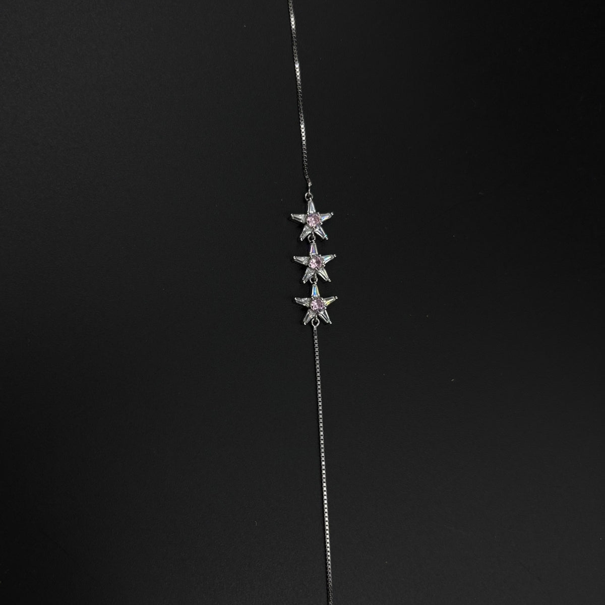 Gilded Grace Pink Heritage Hand Ornament | 925 Silver