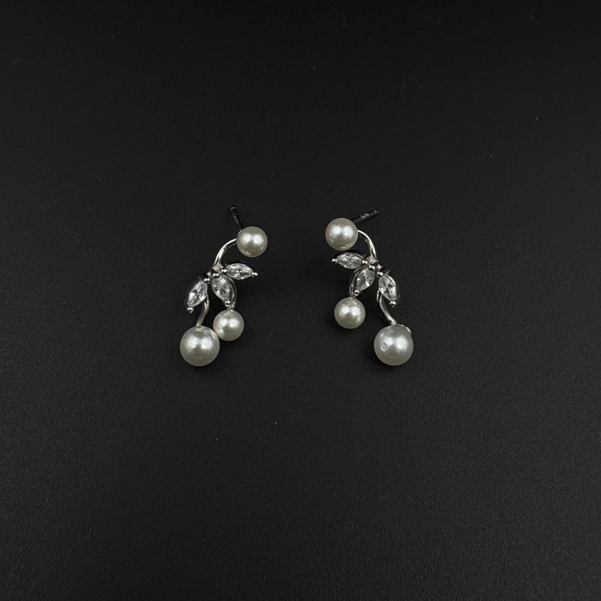 Pearl Bloom Ear Cuffs | 925 Silver