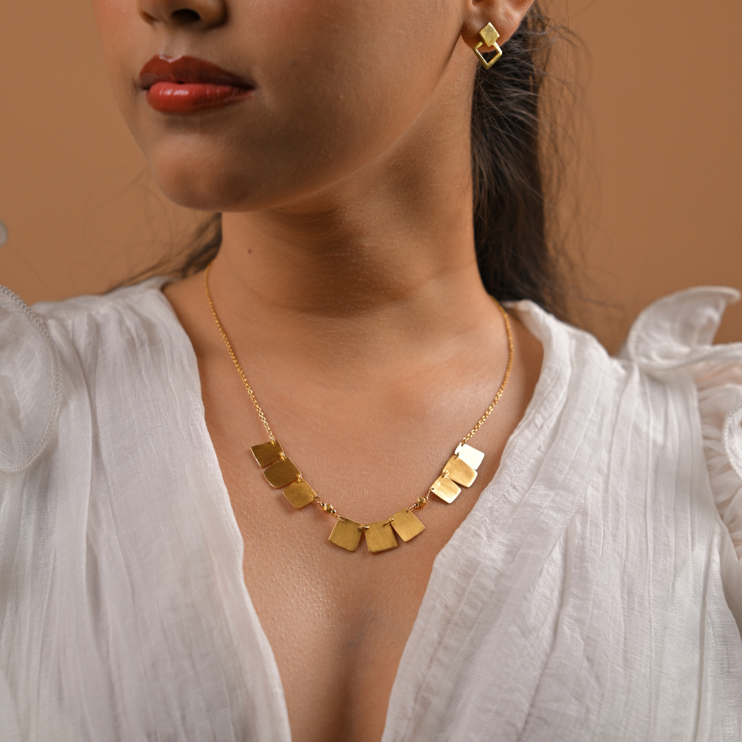 The Sway Tab Necklace | 925 Silver