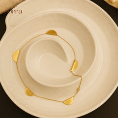 Golden Eclipse Layered Pendant | 925 Silver