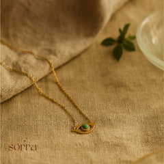 Azure Eye Dainty Necklace | 925 Silver