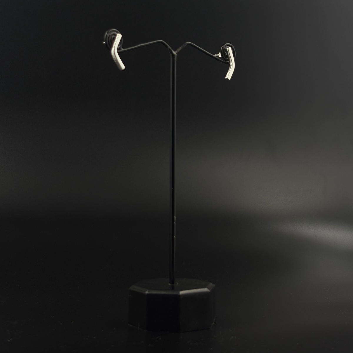 Minimal Silver Twist Studs | 925 Silver