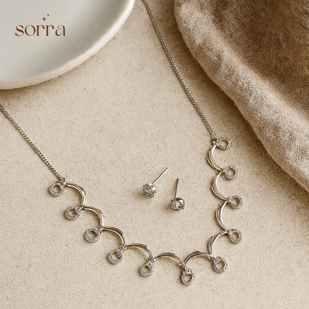 SilVer Swirl Necklace | 925 Silver