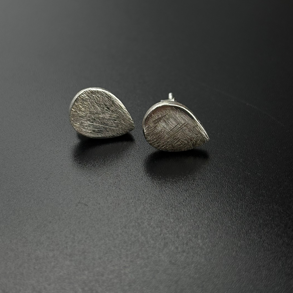 Silver Drop Stud Earrings | 925 Silver