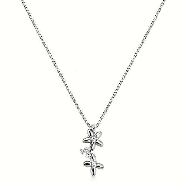 Luna Floral Pendant Necklace