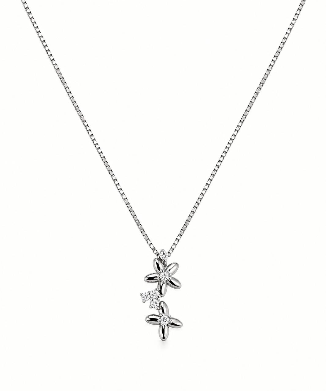 Luna Floral Pendant Necklace