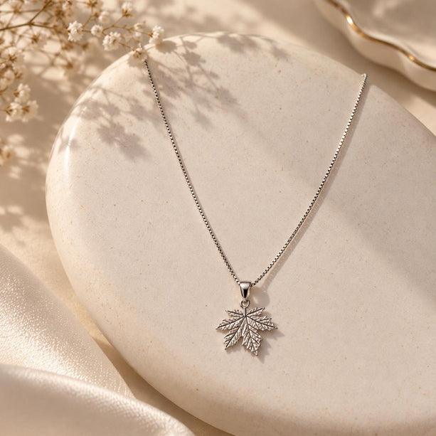 Ivy Blossom Pendant Necklace