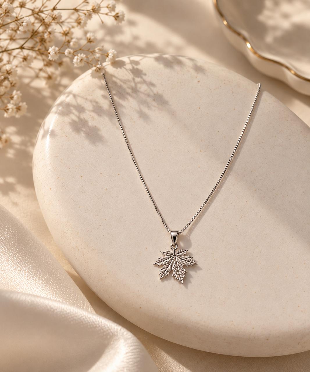 Ivy Blossom Pendant Necklace