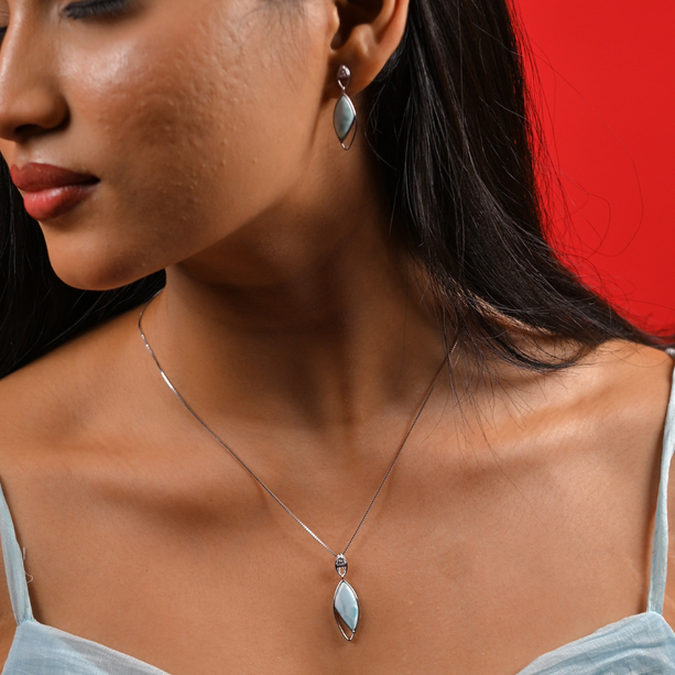 Ocean Mist Larimar Set | 925 Silver