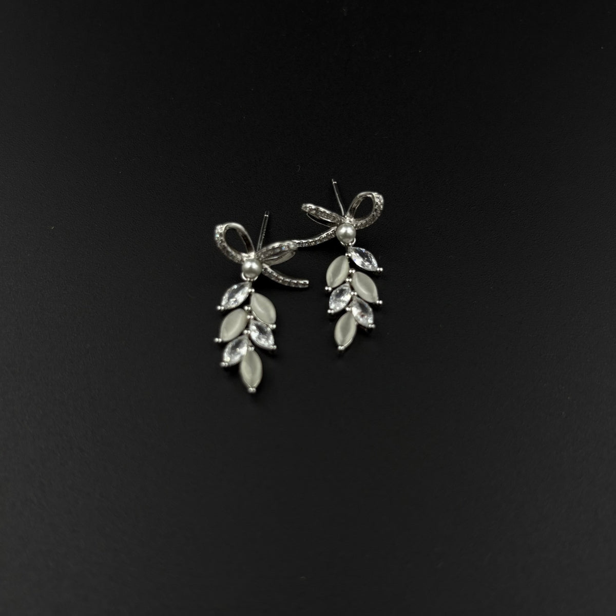 Whispers of Pearl and Petal Earrings | 925 Silver