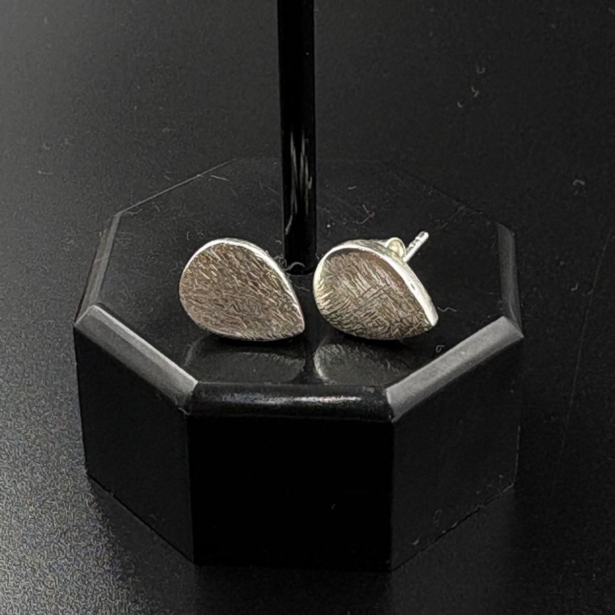 Silver Drop Stud Earrings | 925 Silver