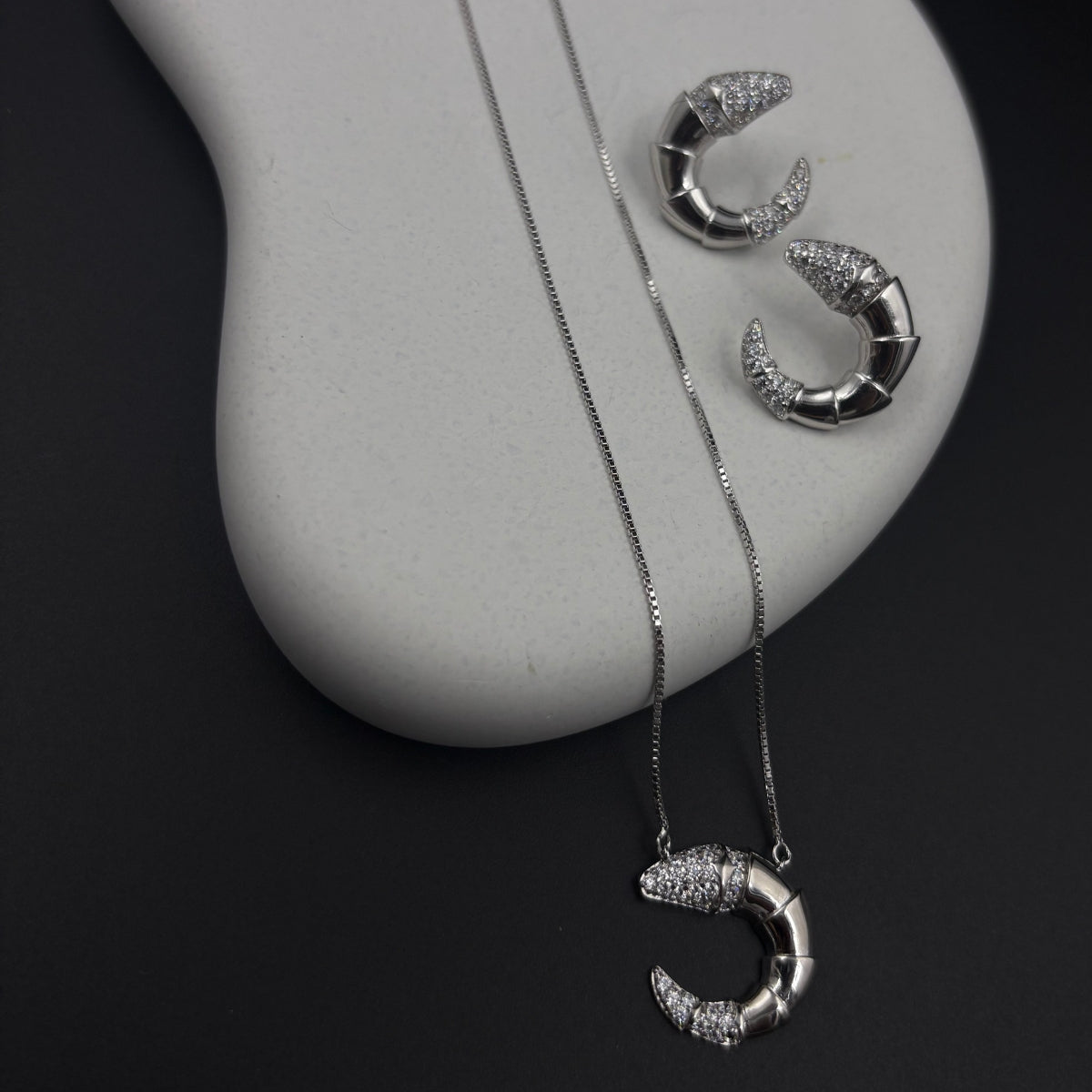 Fierce Spark Silver Set | 925 Silver