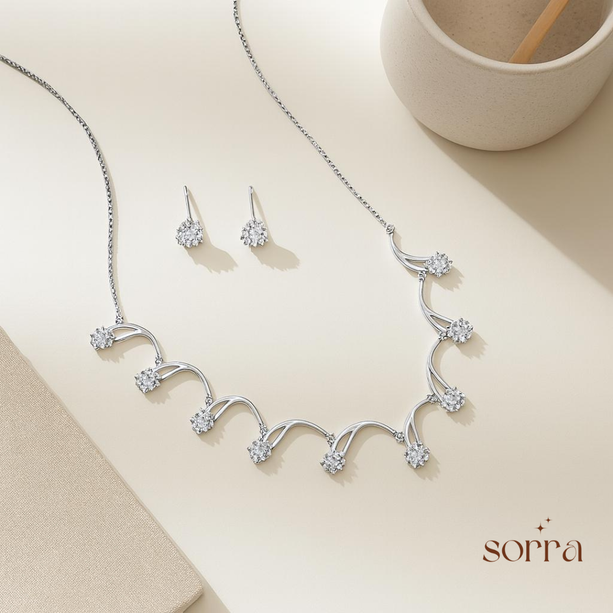 Twilight Loop Silver Set  | 925 Silver