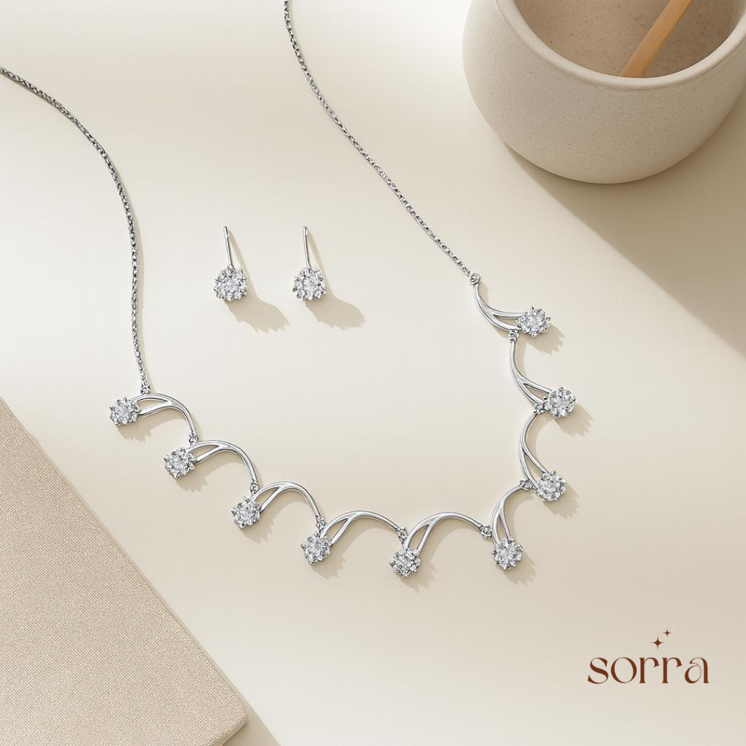 Twilight Loop Silver Set  | 925 Silver