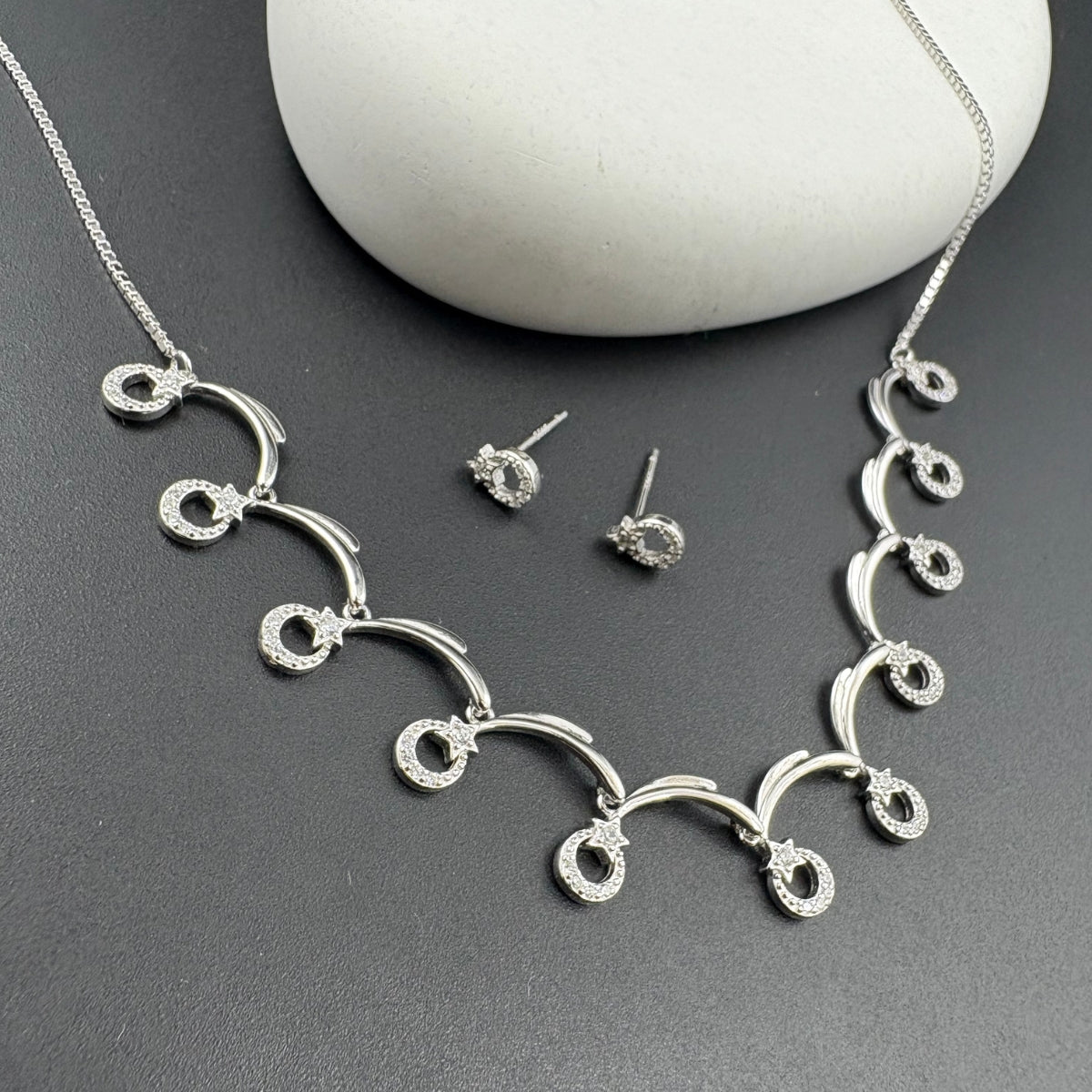SilVer Swirl Necklace | 925 Silver