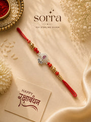 Aashirwad Coin Silver Rakhi