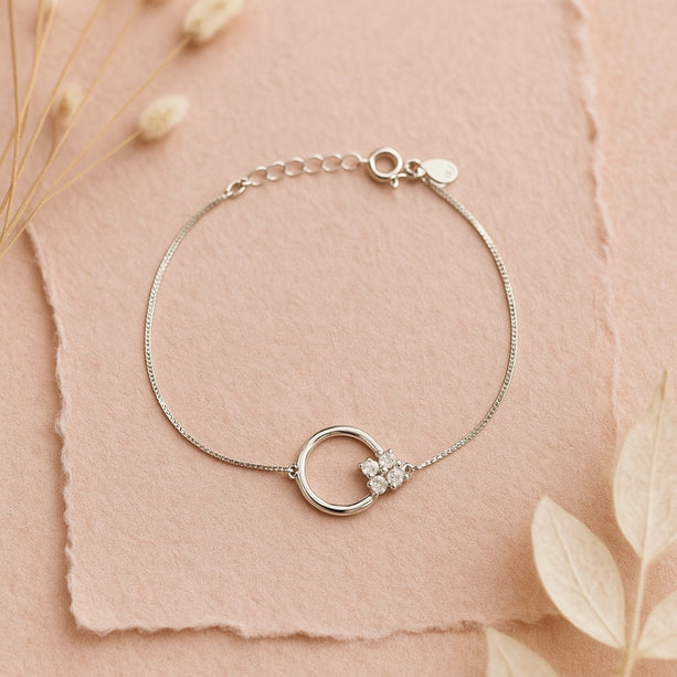 Circle of Grace Bracelet | 925 Silver