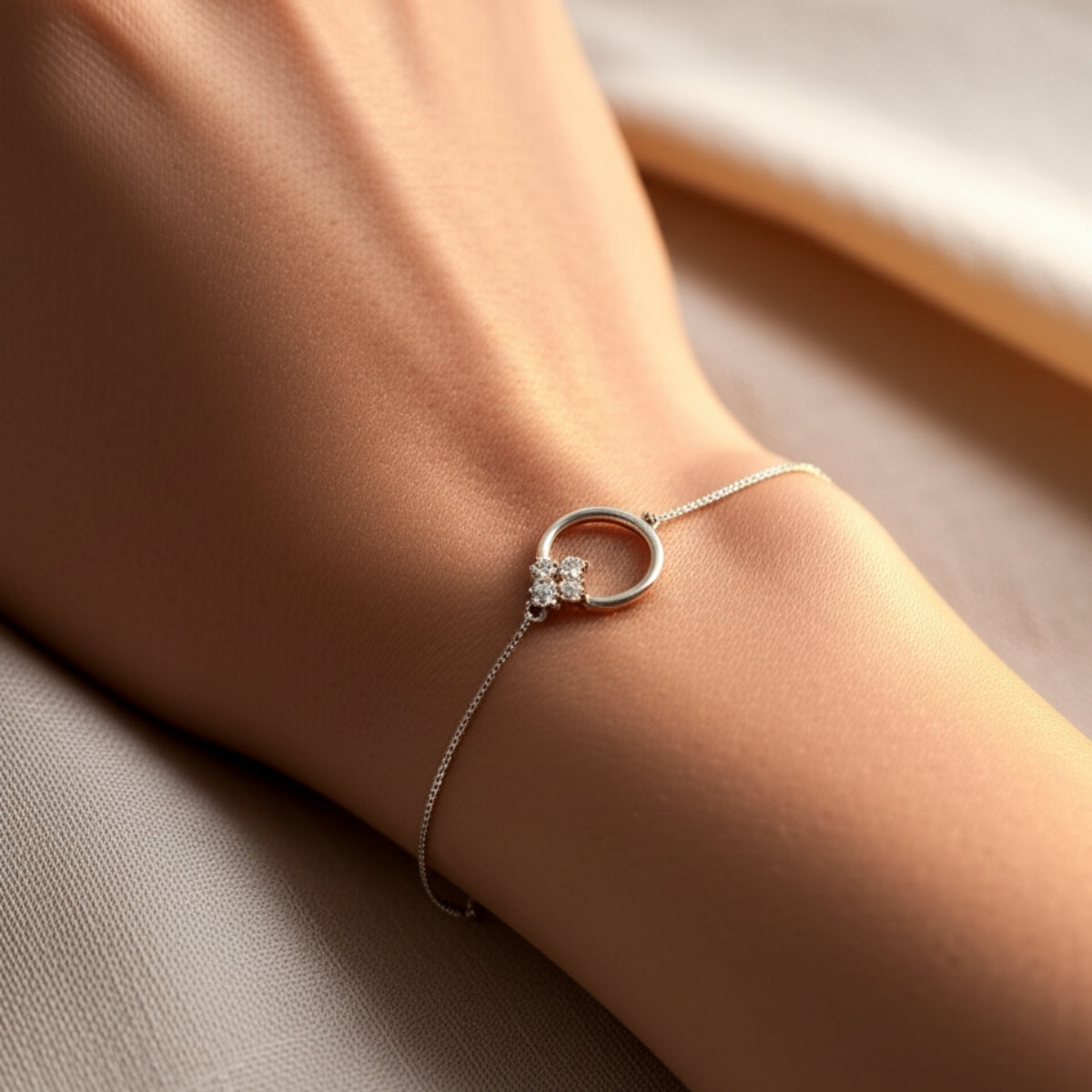 Circle of Grace Bracelet | 925 Silver