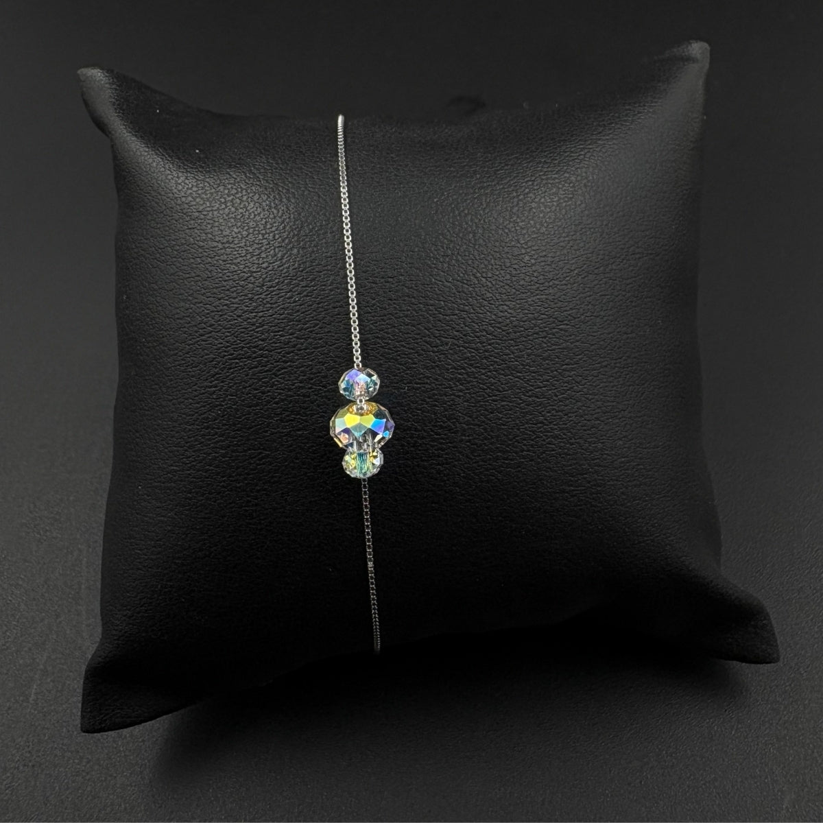 Crystal Glow Silver Bracelet | 925 Silver