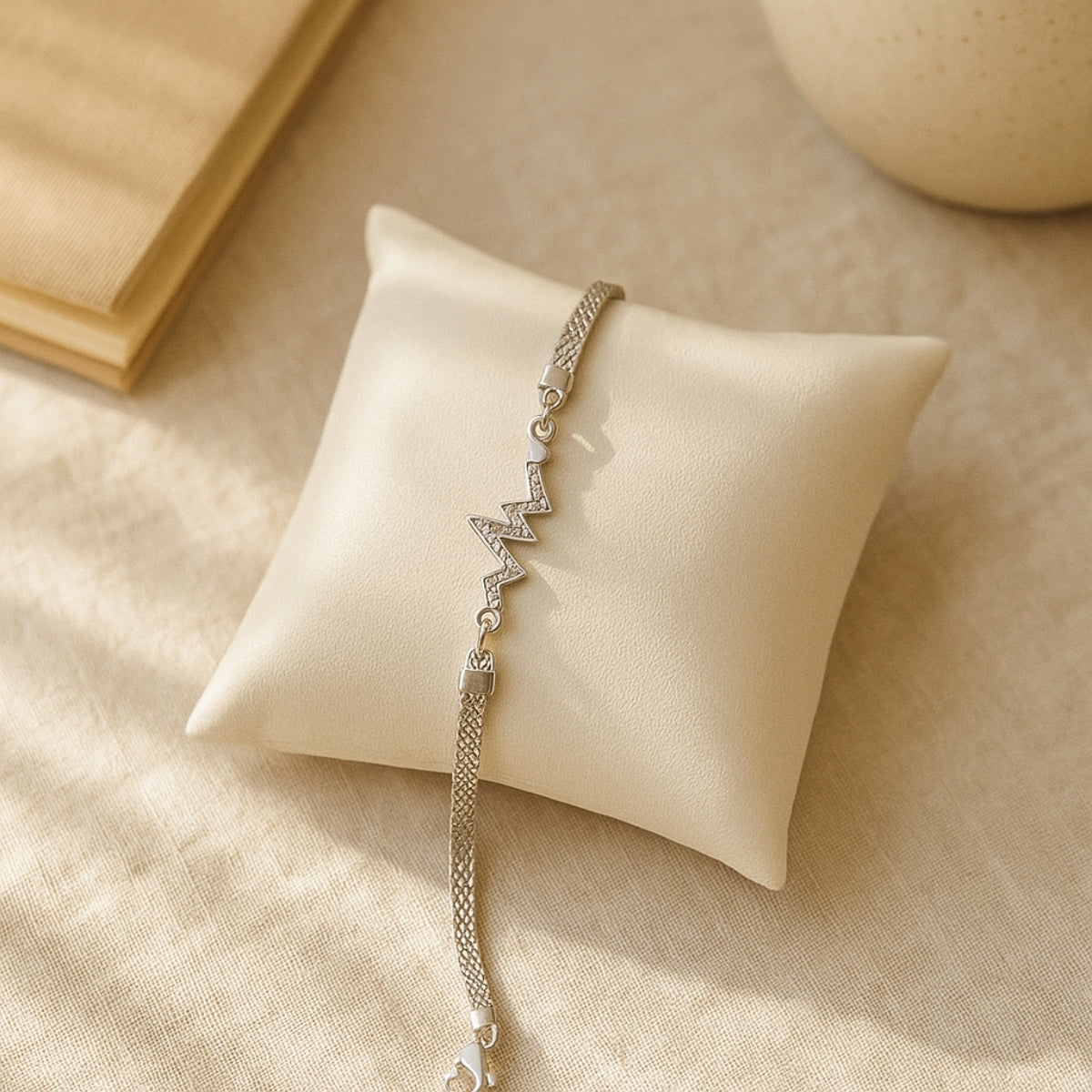 MeshGlow Silver Bracelet | 925 Silver