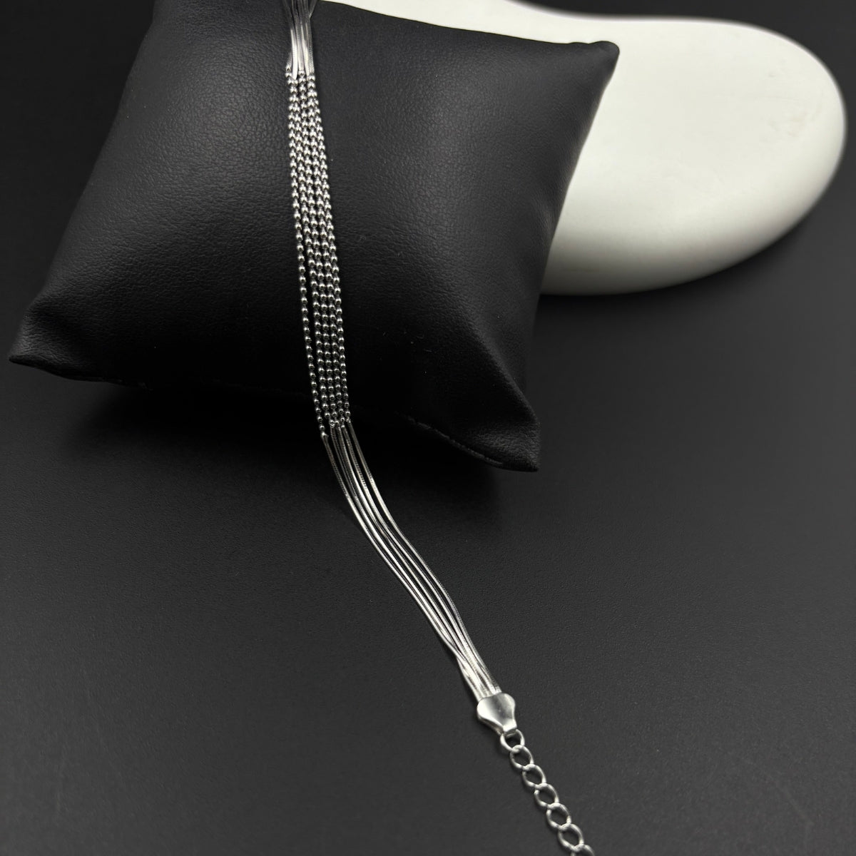 Moonwoven Luxe Layered Wristlet | 925 Silver