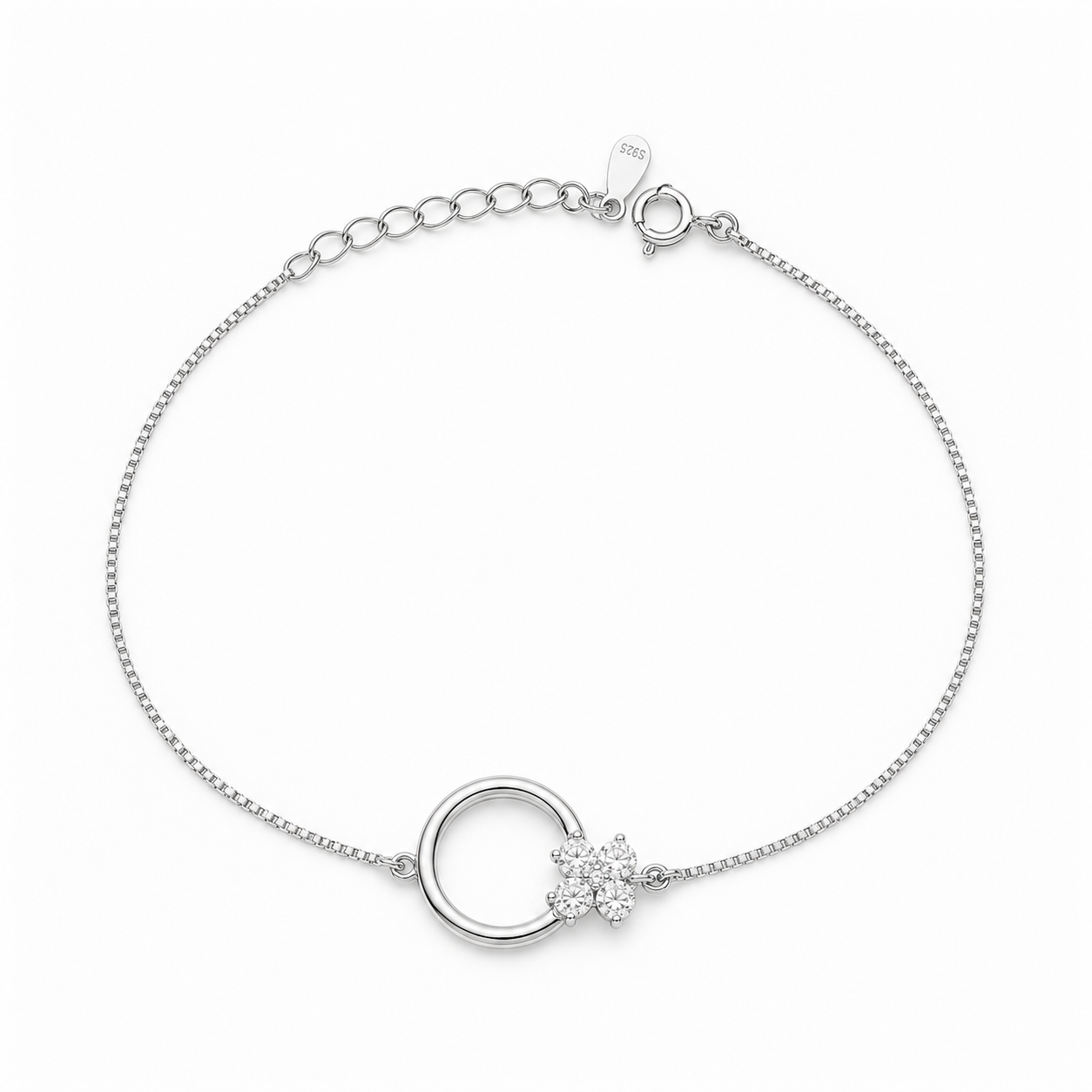 Circle of Grace Bracelet | 925 Silver