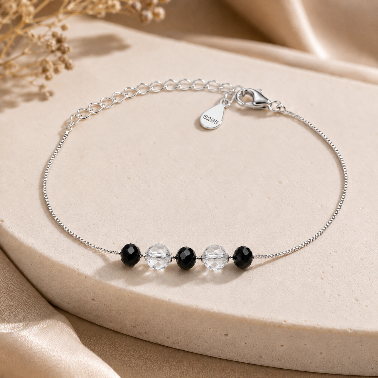 Evil Eye Inspired Silver Bracelet | 925 Silver