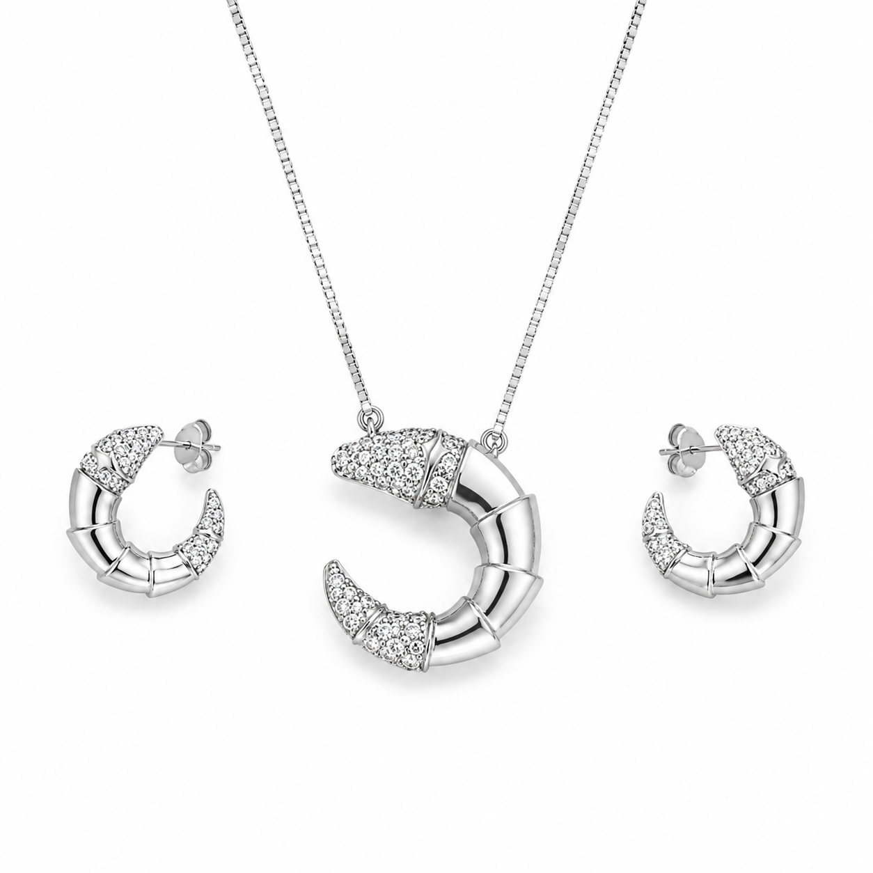 Fierce Spark Silver Set | 925 Silver