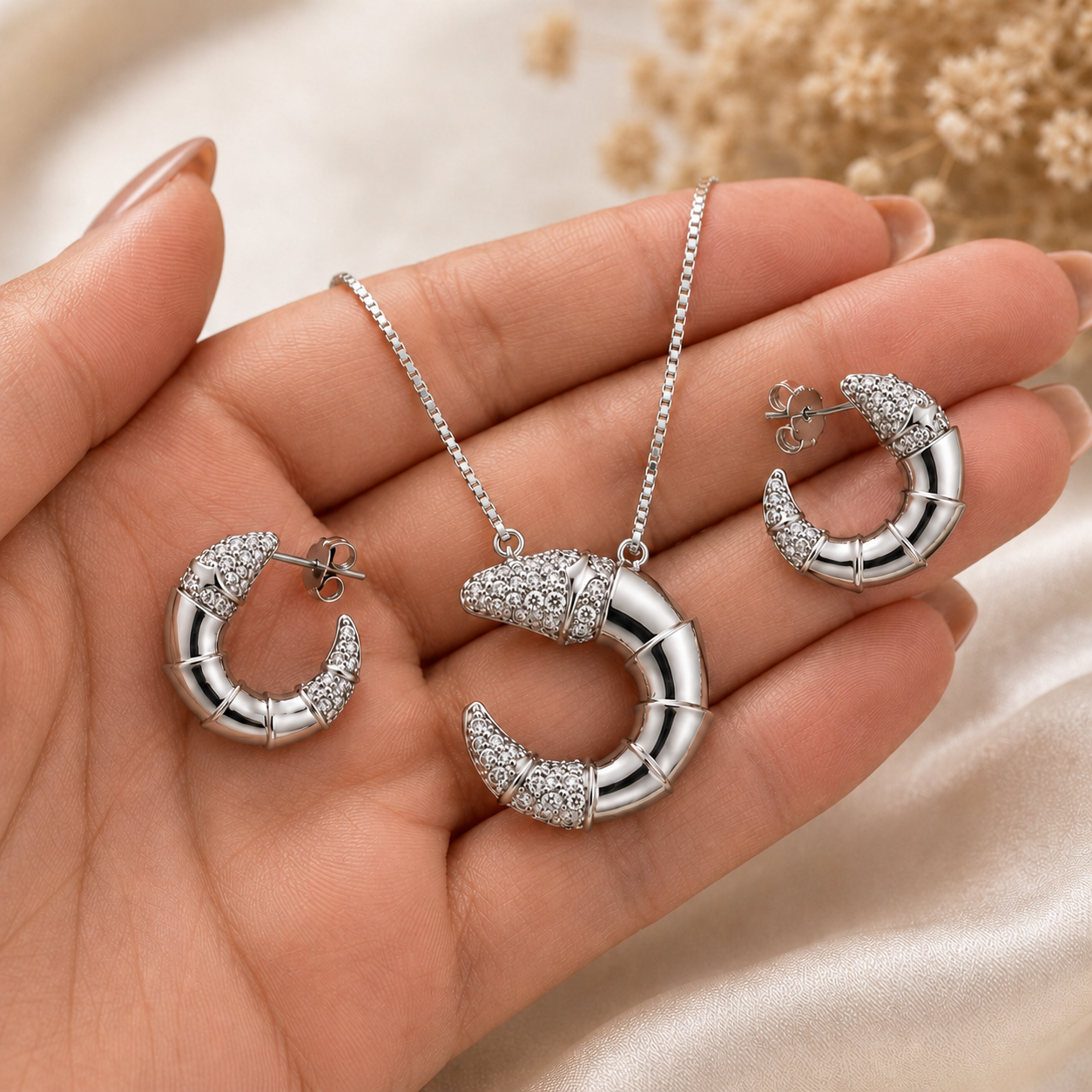 Fierce Spark Silver Set | 925 Silver