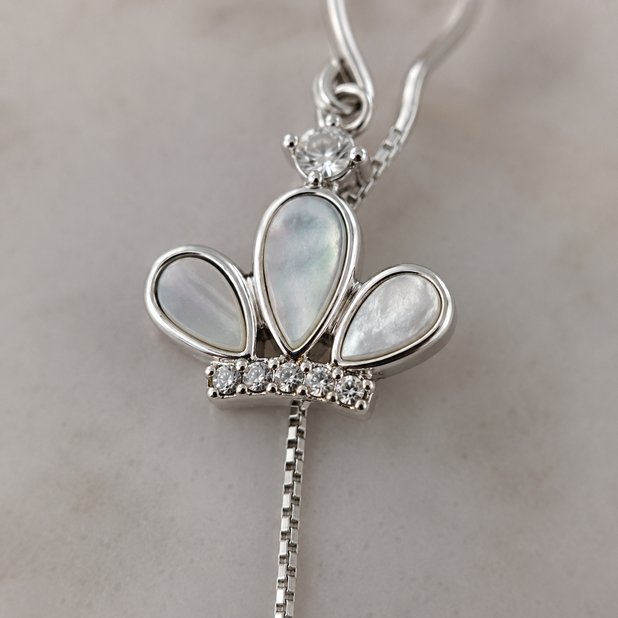 Flutter Pearl Trail Earrings | 925 Silver