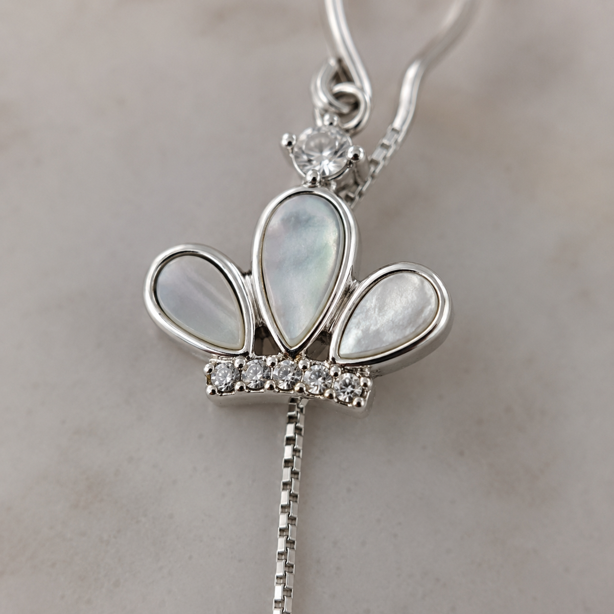 Flutter Pearl Trail Earrings | 925 Silver