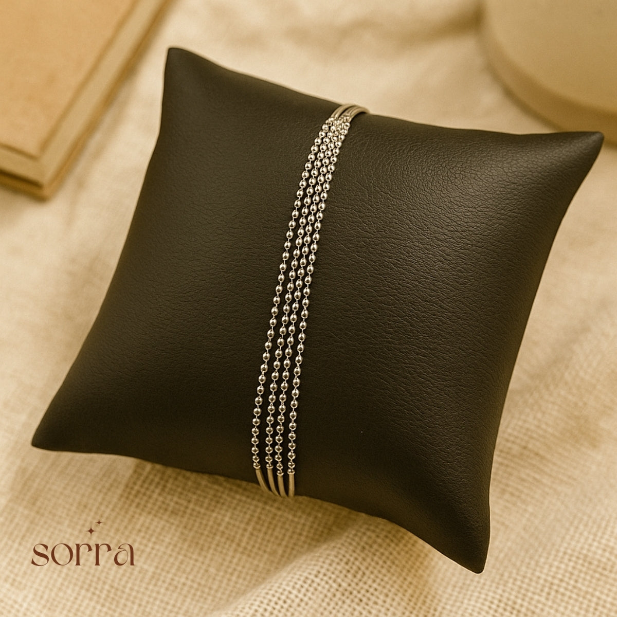 Moonwoven Luxe Layered Wristlet | 925 Silver