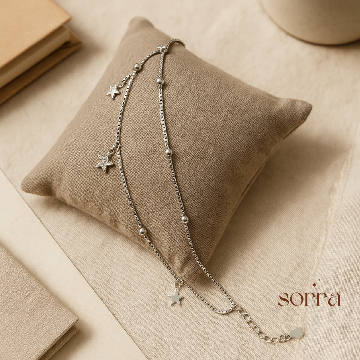 Star charm bracelet | 925 Silver