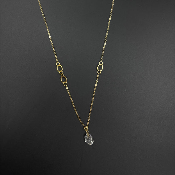 The Crystal Orbit Necklace | 925 Silver