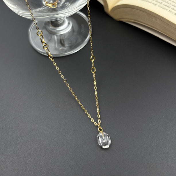 The Crystal Orbit Necklace | 925 Silver