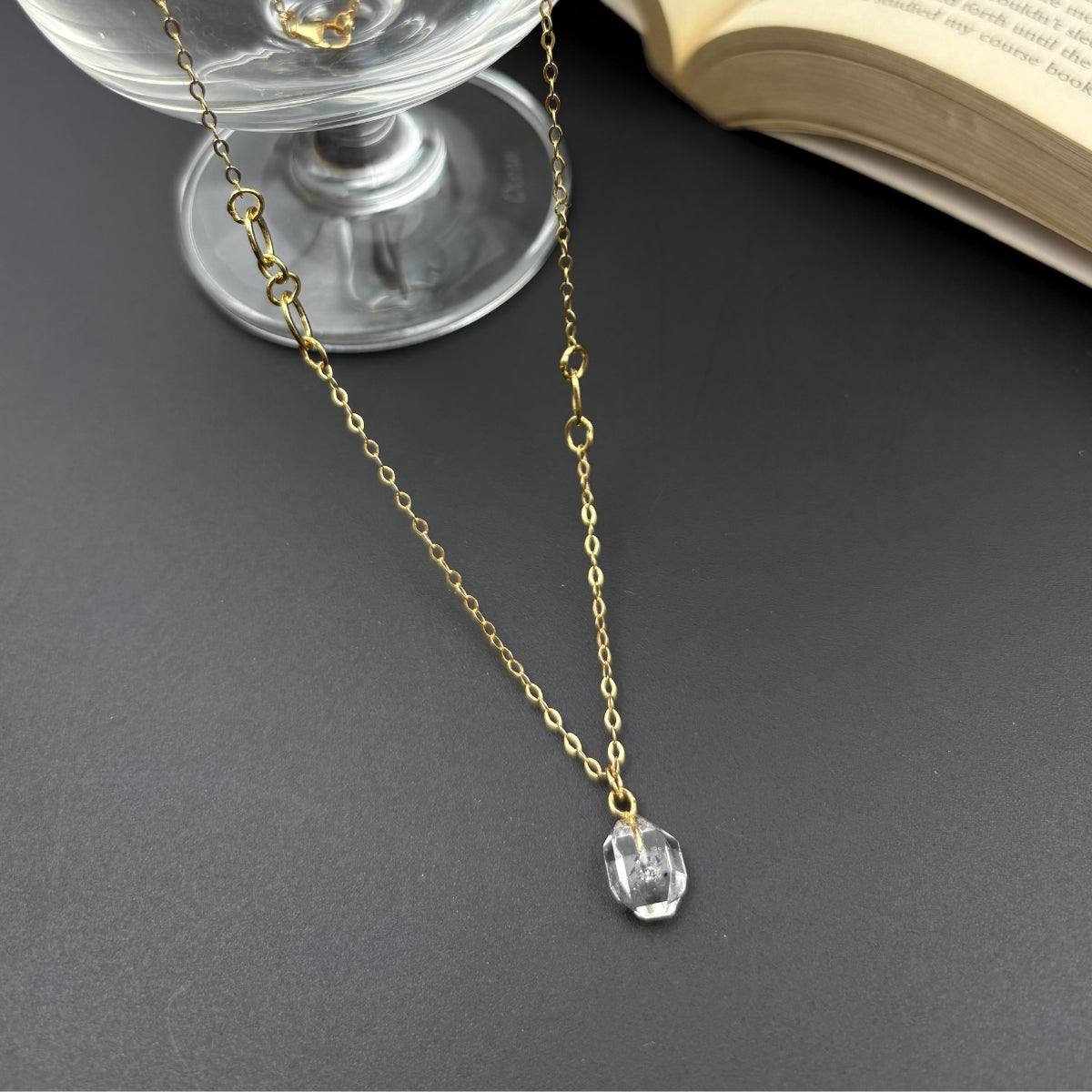 The Crystal Orbit Necklace | 925 Silver