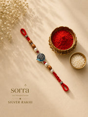 Noor-e-Faith Silver Rakhi