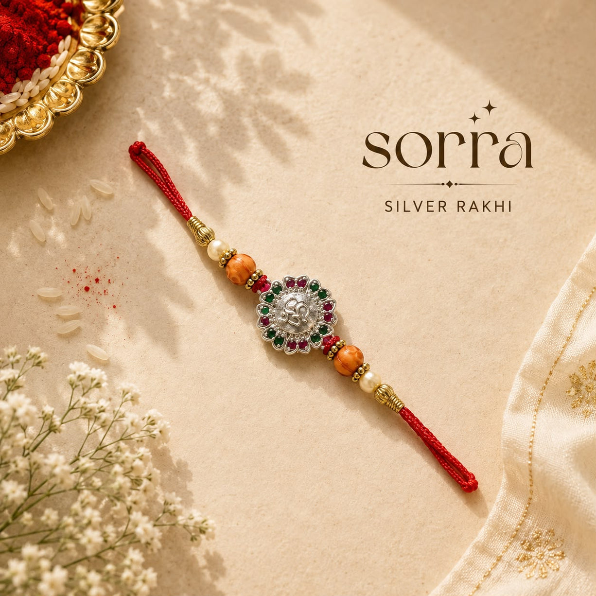 Rangoli Om Rakhi