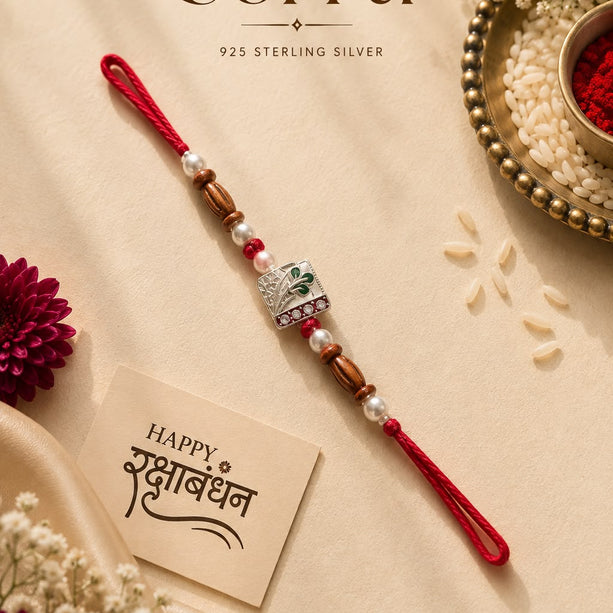 Silver Grove Silver Rakhi