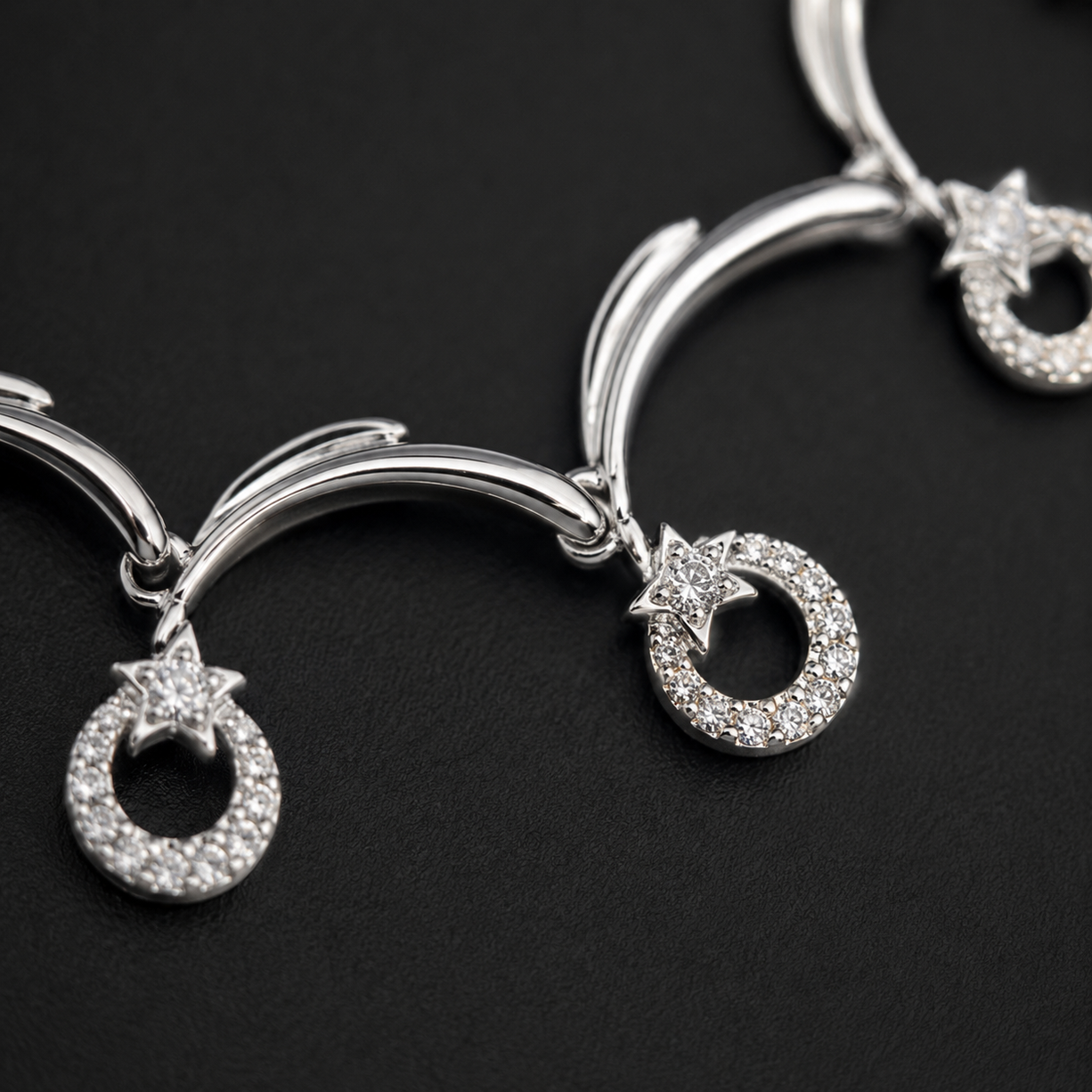 Silver Swirl Necklace | 925 Silver
