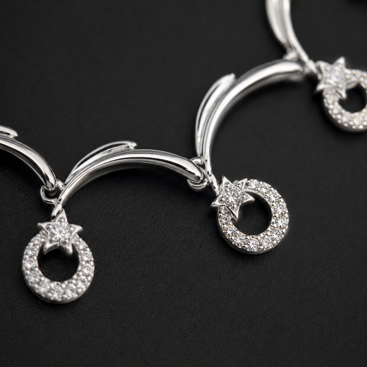 Silver Swirl Necklace | 925 Silver