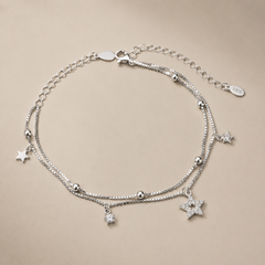 Star charm bracelet | 925 Silver