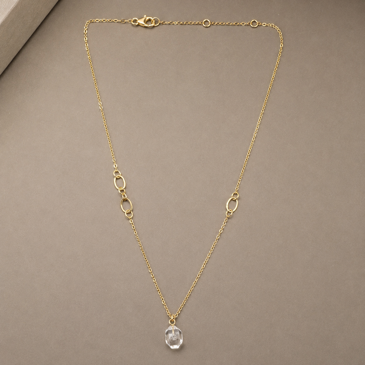 The Crystal Orbit Necklace | 925 Silver