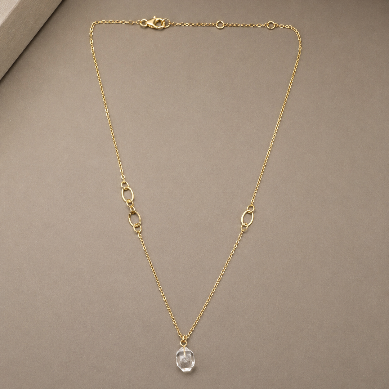 The Crystal Orbit Necklace | 925 Silver