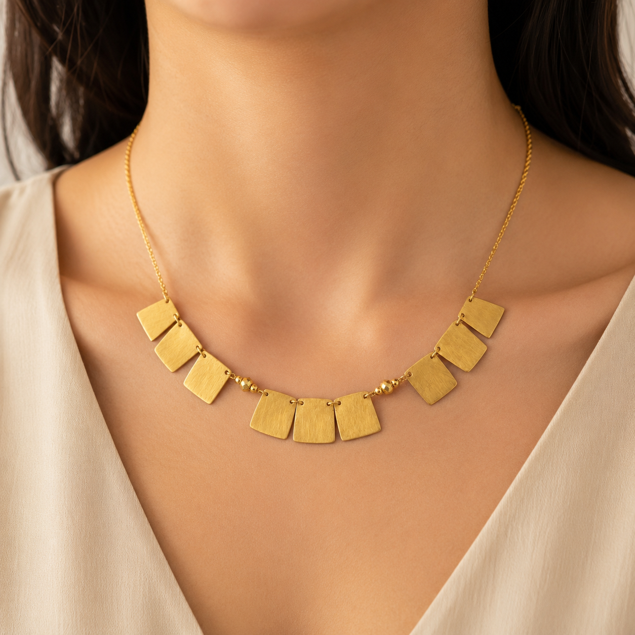 The Sway Tab Necklace | 925 Silver