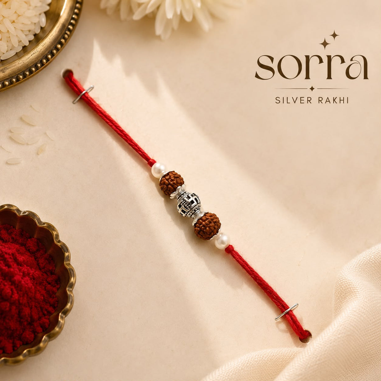 Trinetra Rudraksh Rakhi