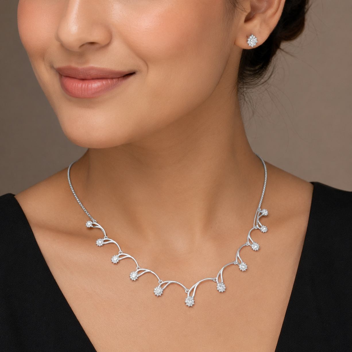 Twilight Loop Silver Set  | 925 Silver