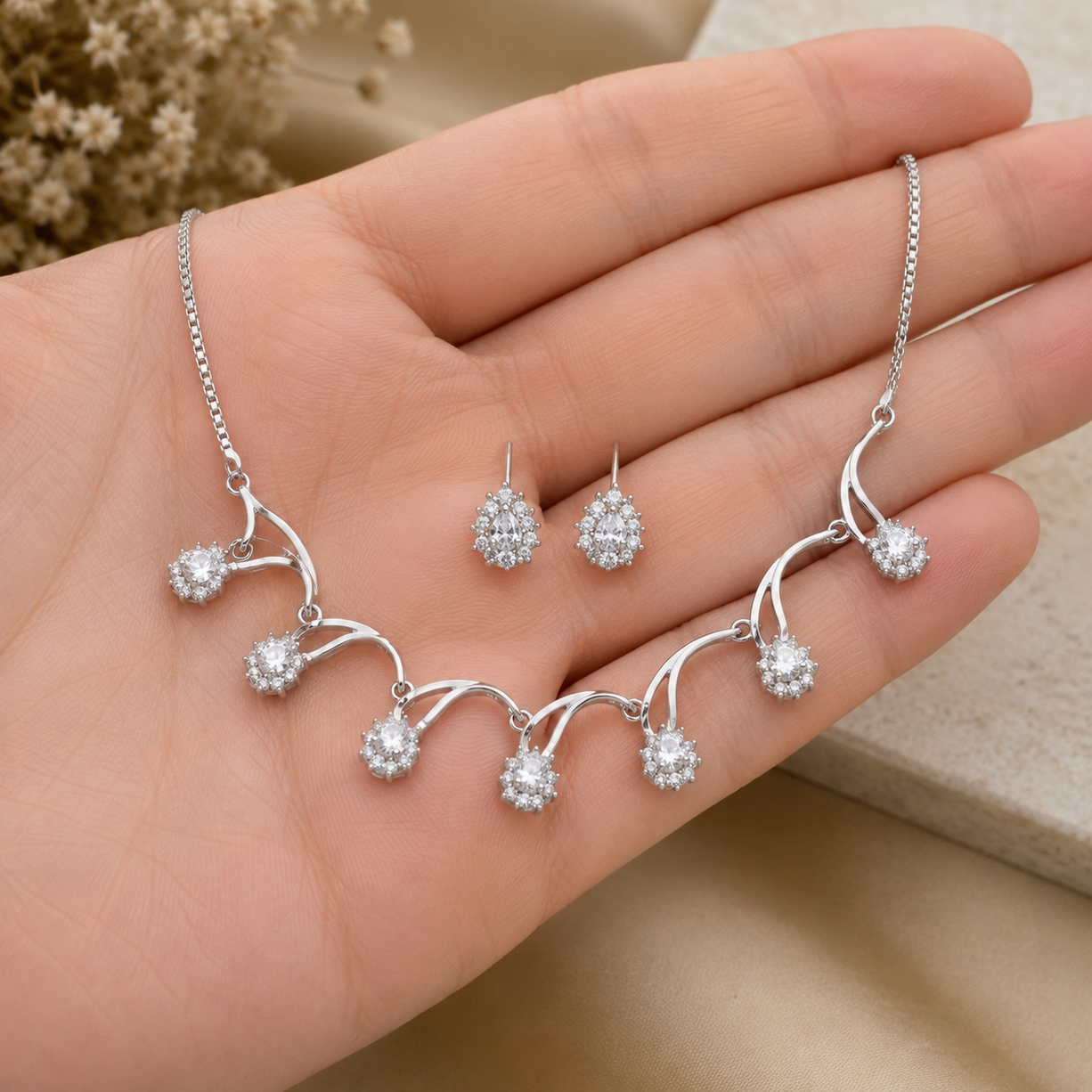 Twilight Loop Silver Set  | 925 Silver