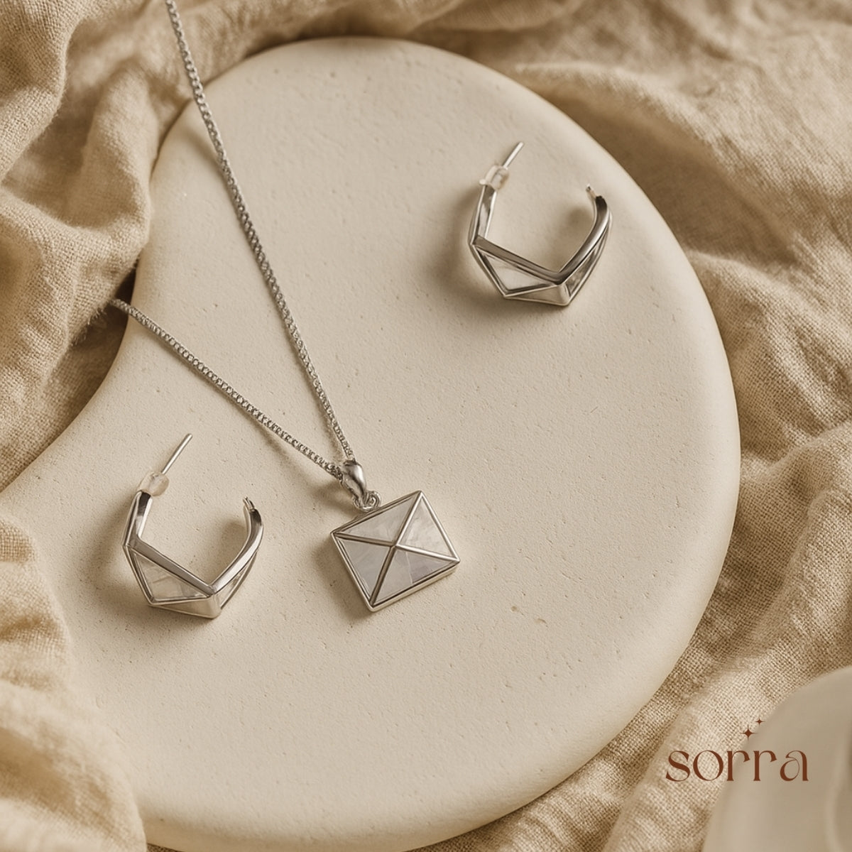 Prism Glow Silver Set | 925 Silver