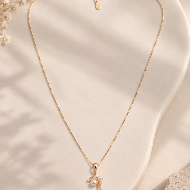 Aurelia Infinity Drop Necklace